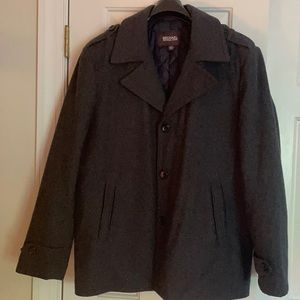 Michael Kors Charcoal Gray Peacoat